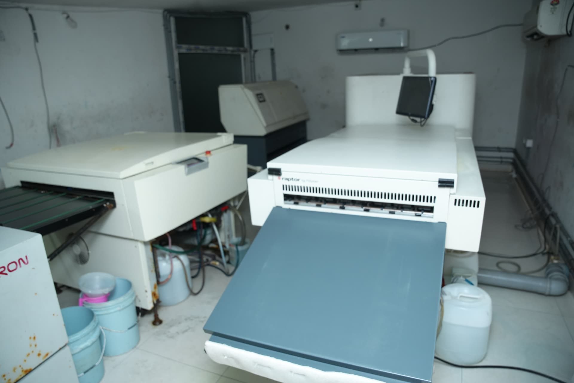 CTP plate processing and output